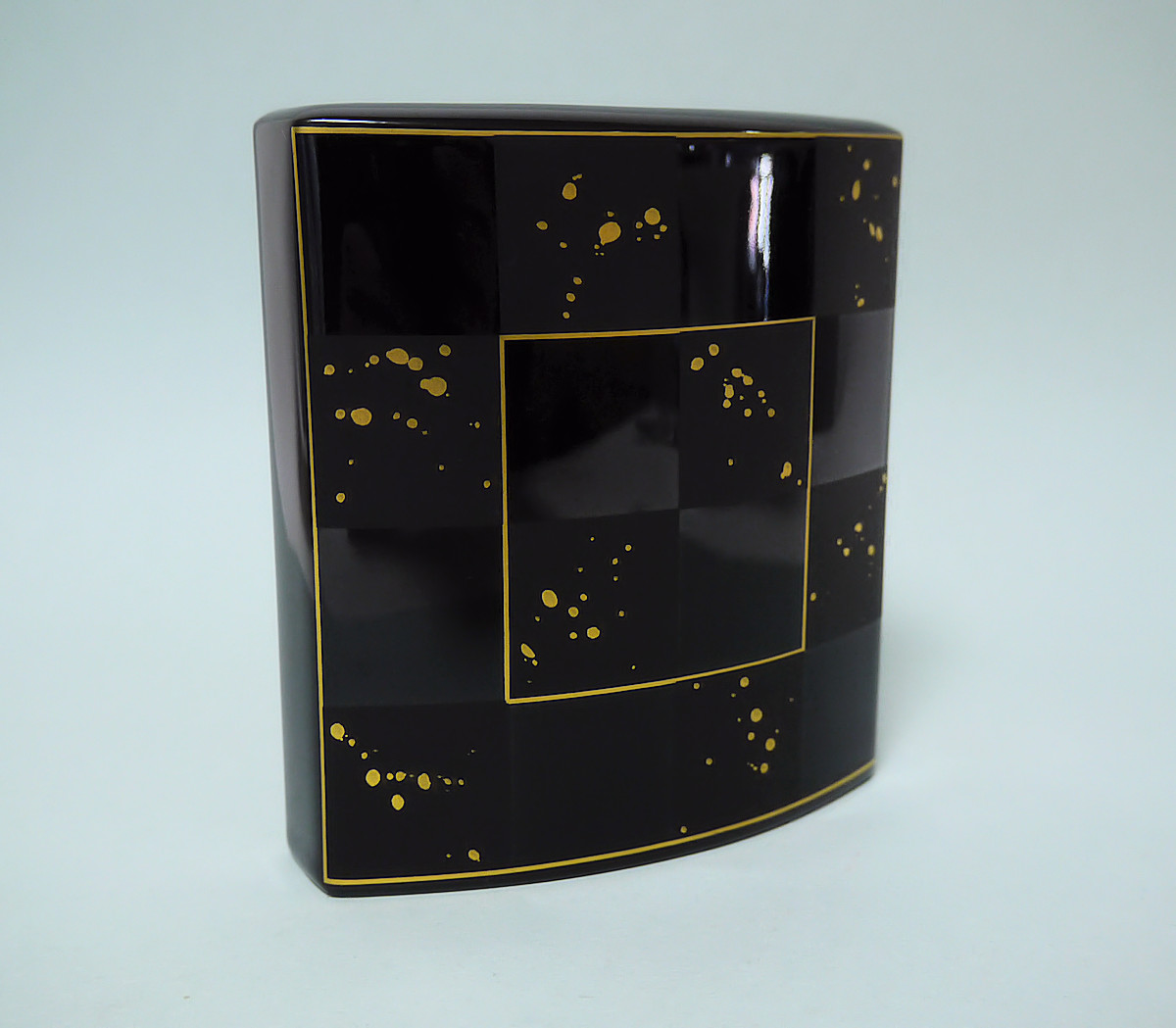 Rosenthal Studio Line S.Yang Porcelain Noir CARRE D??OR Schwarz mit Gold